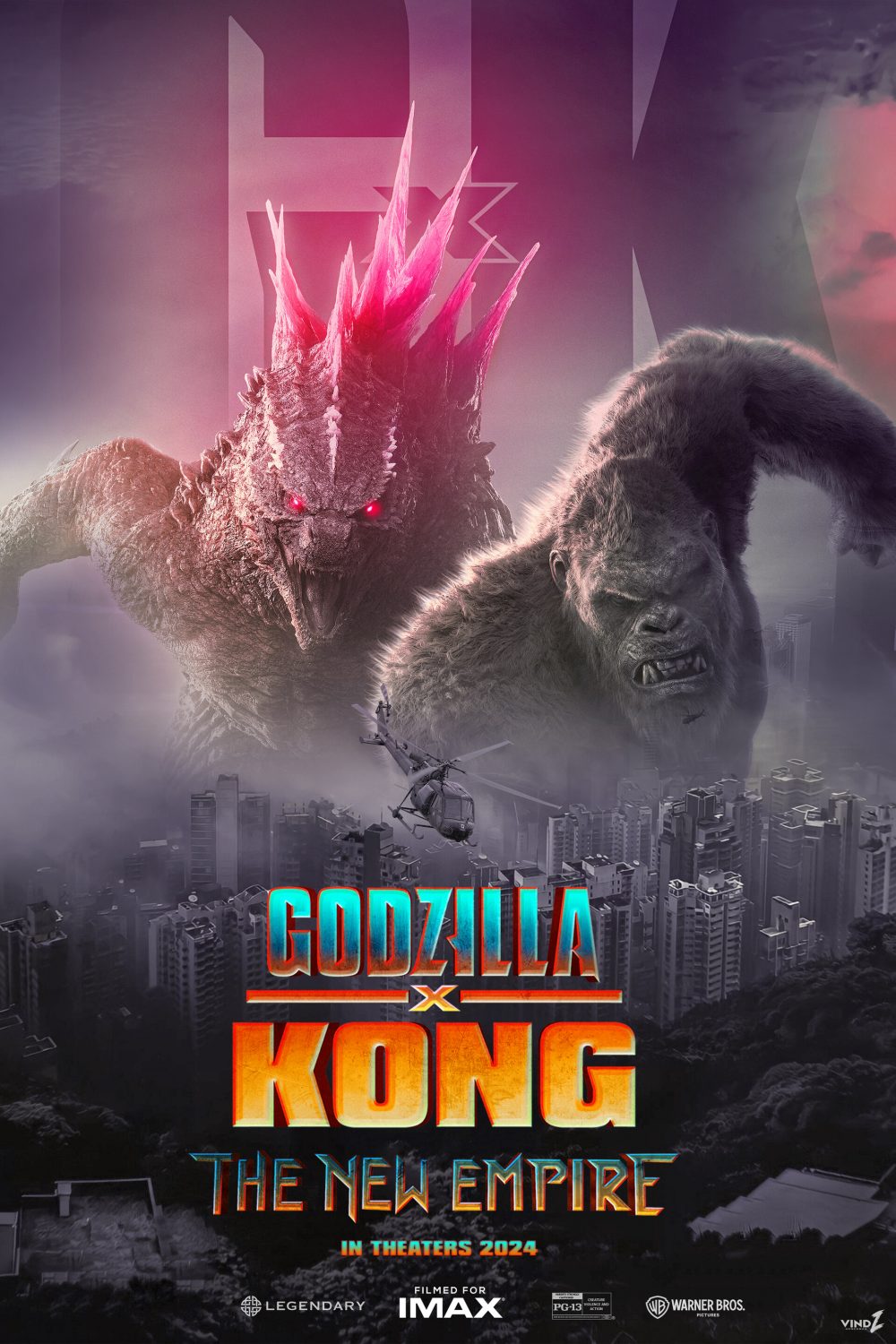 Những bộ phim hành động Mỹ hay nhất: Godzilla x Kong: Đế chế mới – Godzilla x Kong: The new empire (2024)