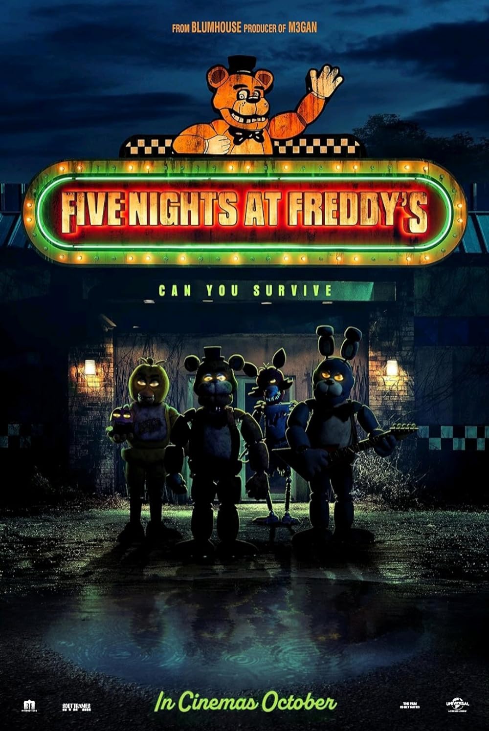 Năm đêm kinh hoàng – Five nights at Freddy's (2023)