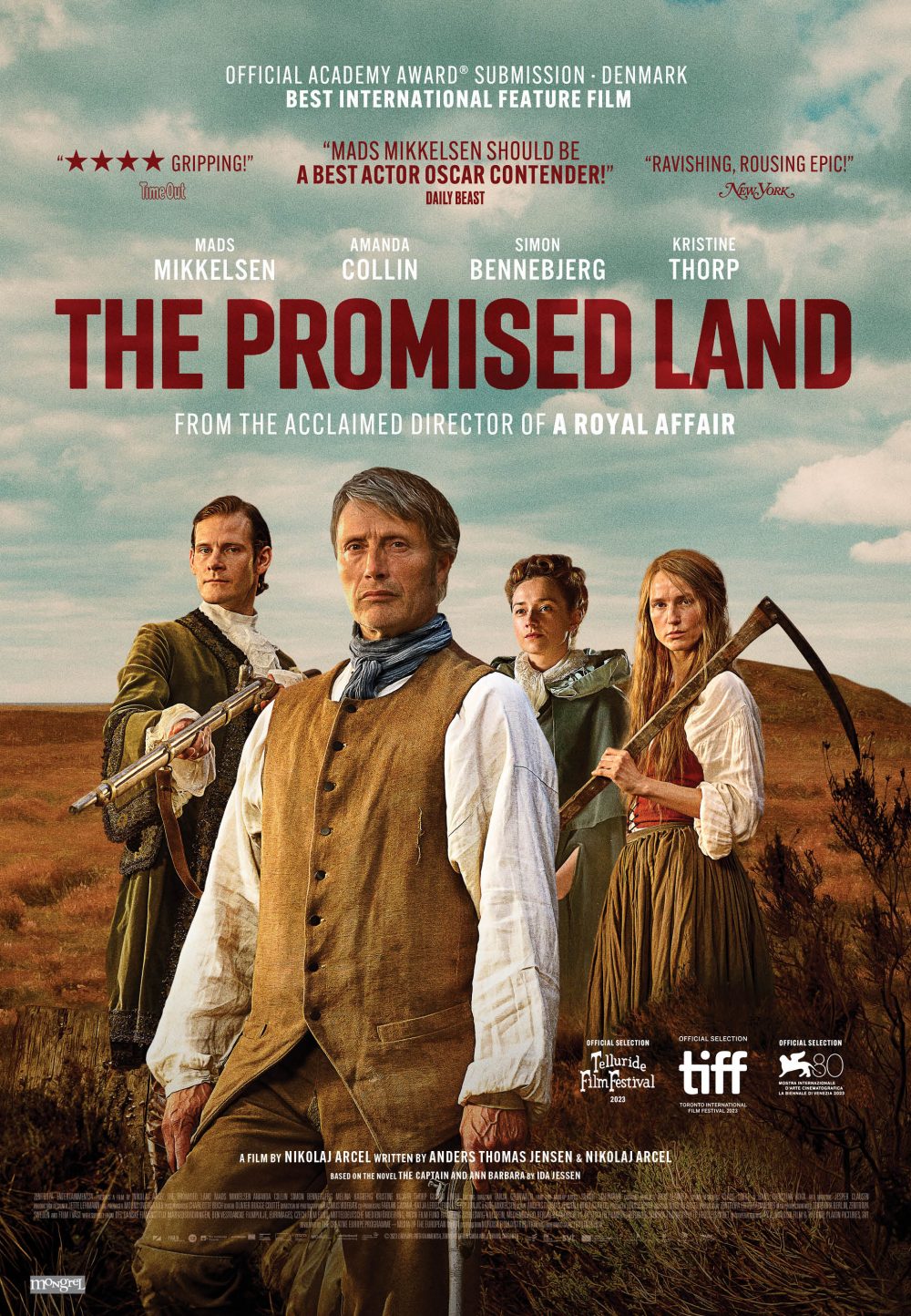 Các phim và chương trình truyền hình có sự tham gia của Mads Mikkelsen: Miền đất hứa – The promised land (2023)