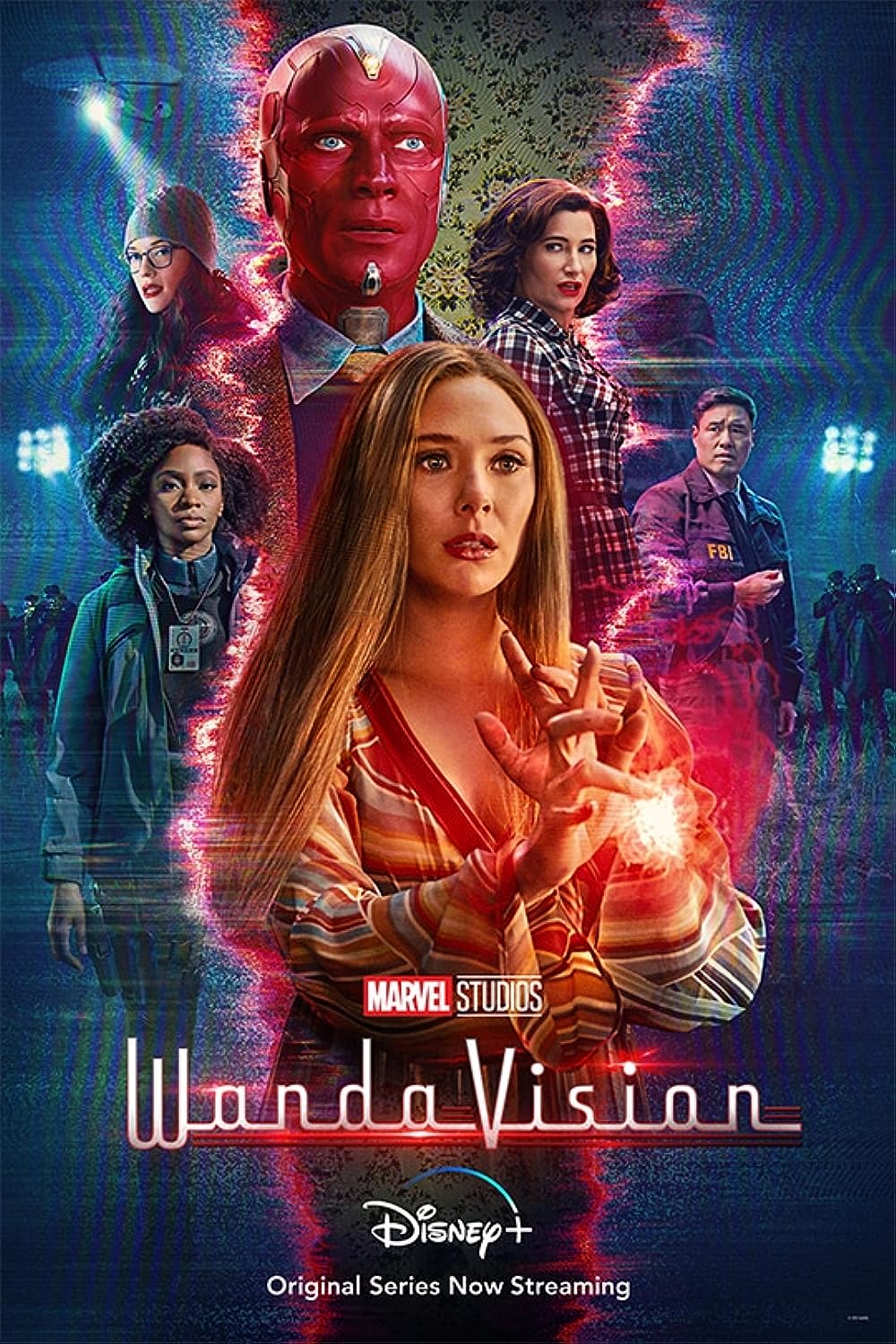 Các phim và chương trình truyền hình có sự tham gia của Elizabeth Olsen: Wanda và Vision – WandaVision (2021)