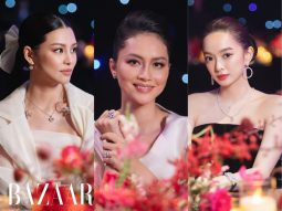 Kaity Nguyễn, Đỗ Hải Yến và Bùi Lan Hương tôn vinh 7 môn nghệ thuật tại sự kiện Chopard "ART" Việt Nam 