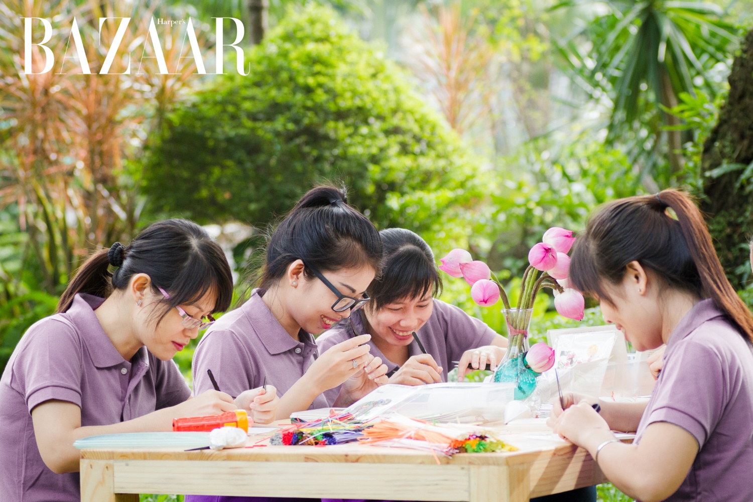 Các nghệ nhân của Quilling Card. 