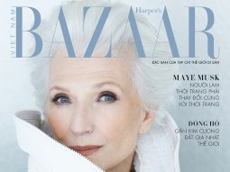 Tiến sĩ Maye Musk, mẹ của tỷ phú Elon Musk, chụp hình bìa độc quyền cho Harper’s Bazaar Việt Nam tháng 9-2024