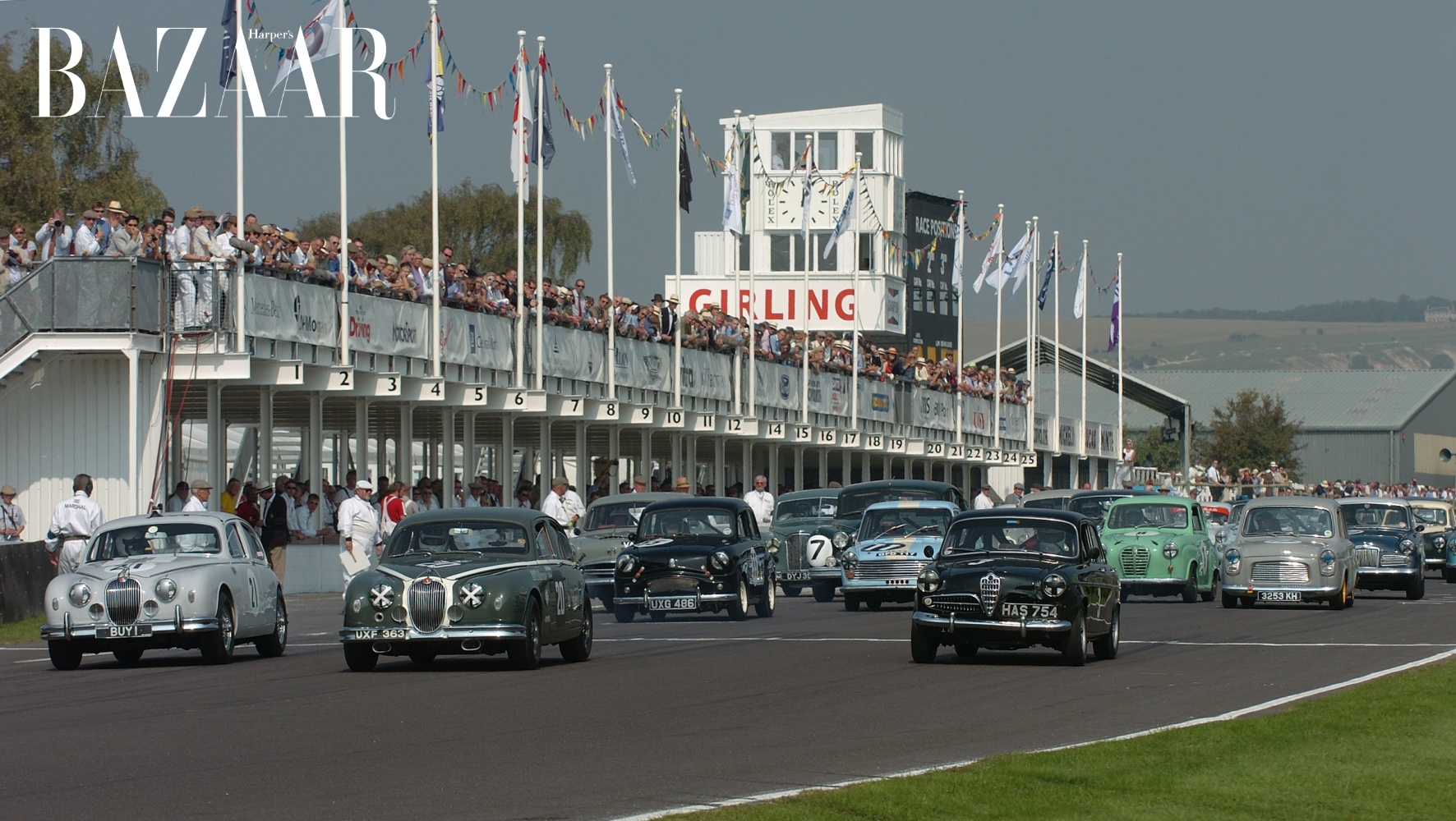 Bầu không khí tại Goodwood Revival. 