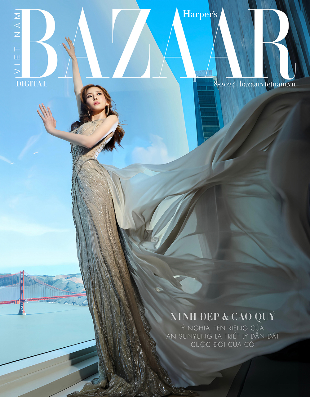 An Sunyung | Bình an, xinh đẹp và cao quý | Harper's Bazaar Việt Nam 1