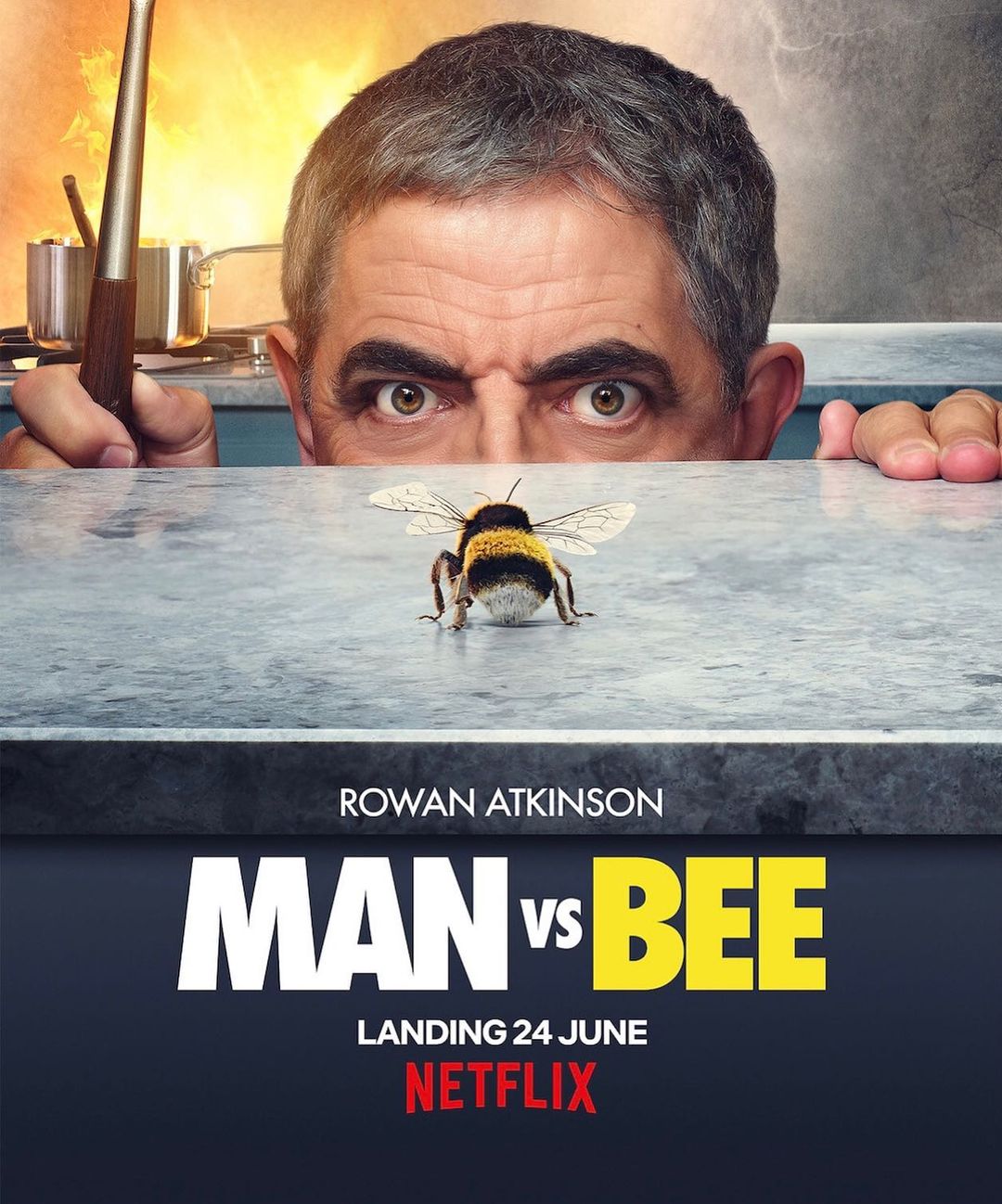 Cuộc chiến người và ong – Man vs Bee (2022)