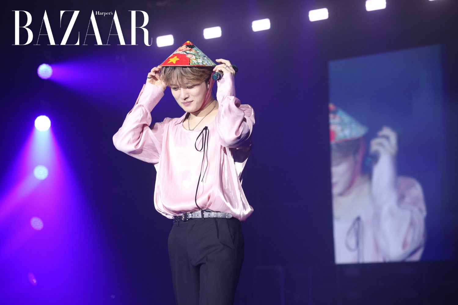 Kim Jae Joong tại concert Flower Garden tổ chức tại TP. Hồ Chí Minh. 