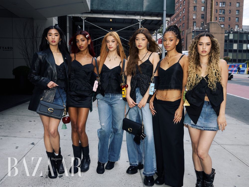 KATSEYE debut Tuần lễ thời trang New York cùng Coach | Harper's Bazaar