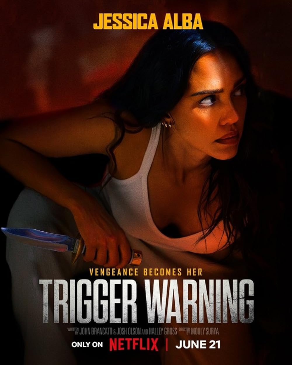 Các phim và chương trình truyền hình có sự tham gia của Jessica Alba: Trigger warning (2024)