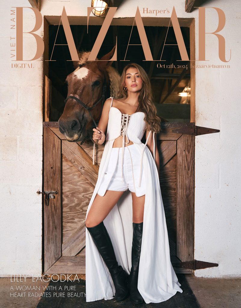 Escape to the ranch with Lilly Marie Lagodka | Harper's Bazaar Việt Nam