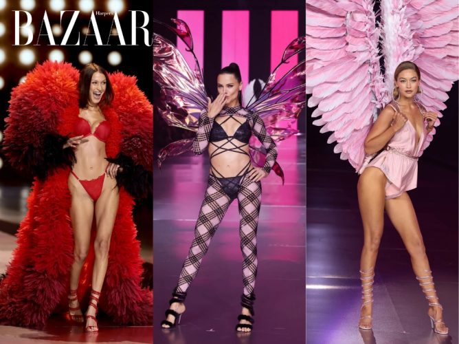 3 nữ hoàng Adriana Lima, Bella Hadid và Gigi Hadid tạo ra địa chấn tại Victoria’s Secret Fashion Show 2024