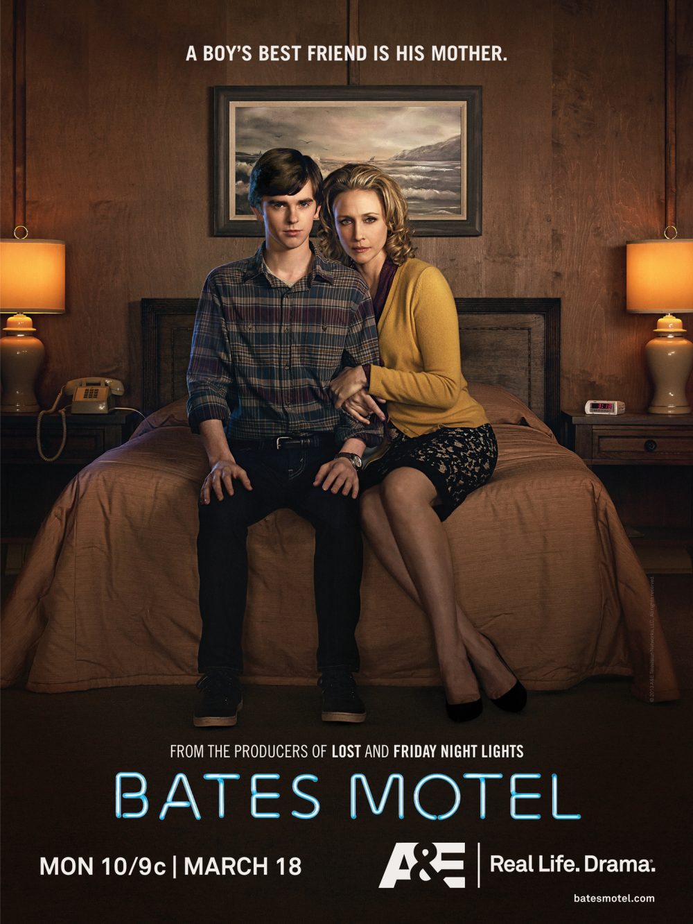 Các phim và chương trình truyền hình có sự tham gia của Freddie Highmore: Nhà nghỉ Bates – Bates motel (2013–2017)