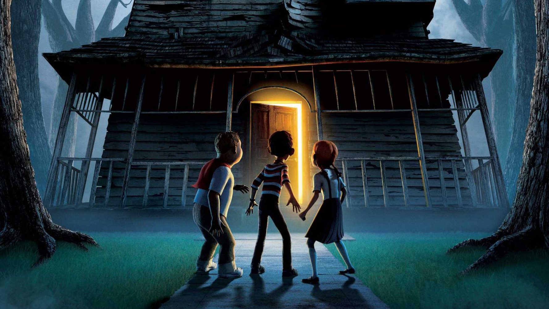 Phim hoạt hình kinh dị Mỹ: Ngôi nhà ma quái – Monster house (2006)