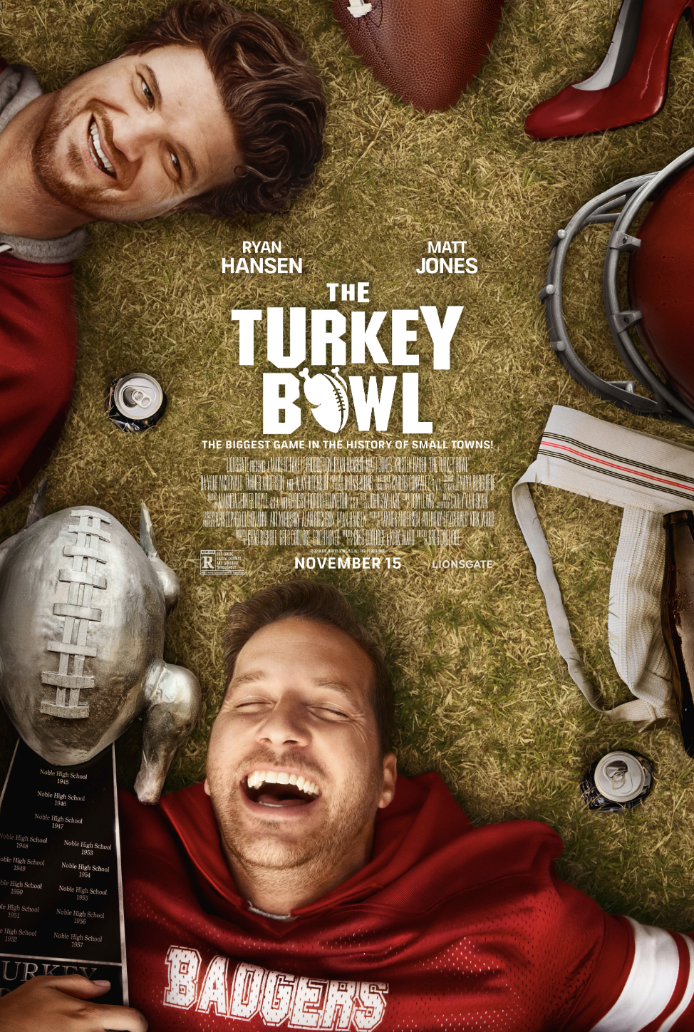 Các phim và chương trình truyền hình có sự tham gia của Alan Ritchson: The turkey bowl (2019)