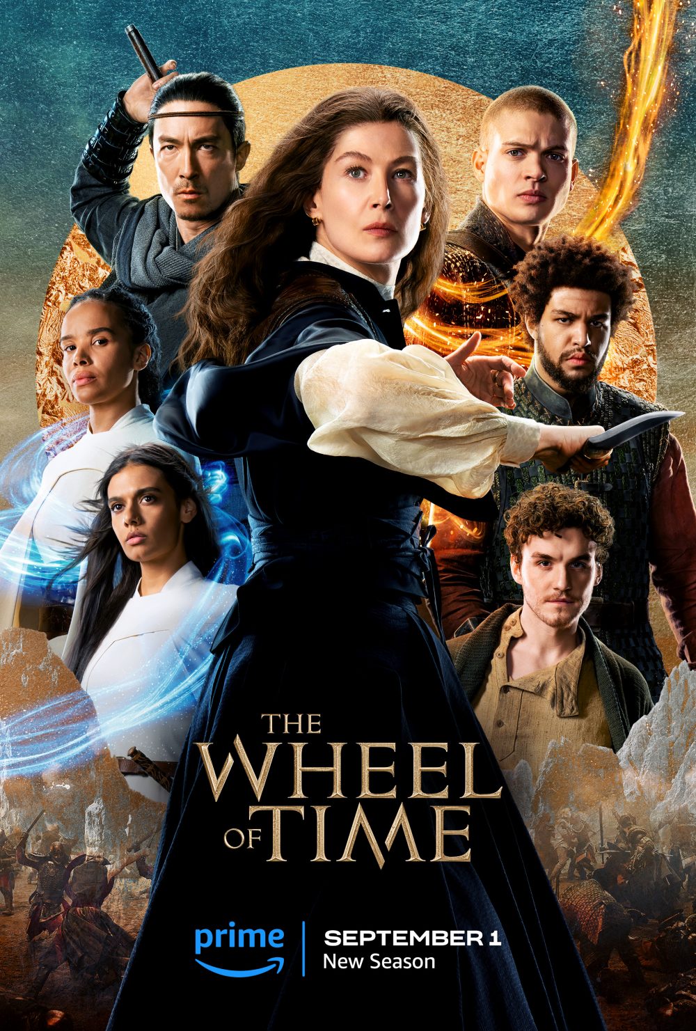 Các phim và chương trình truyền hình có sự tham gia của Rosamund Pike: Bánh xe thời gian – The wheel of time (2021)