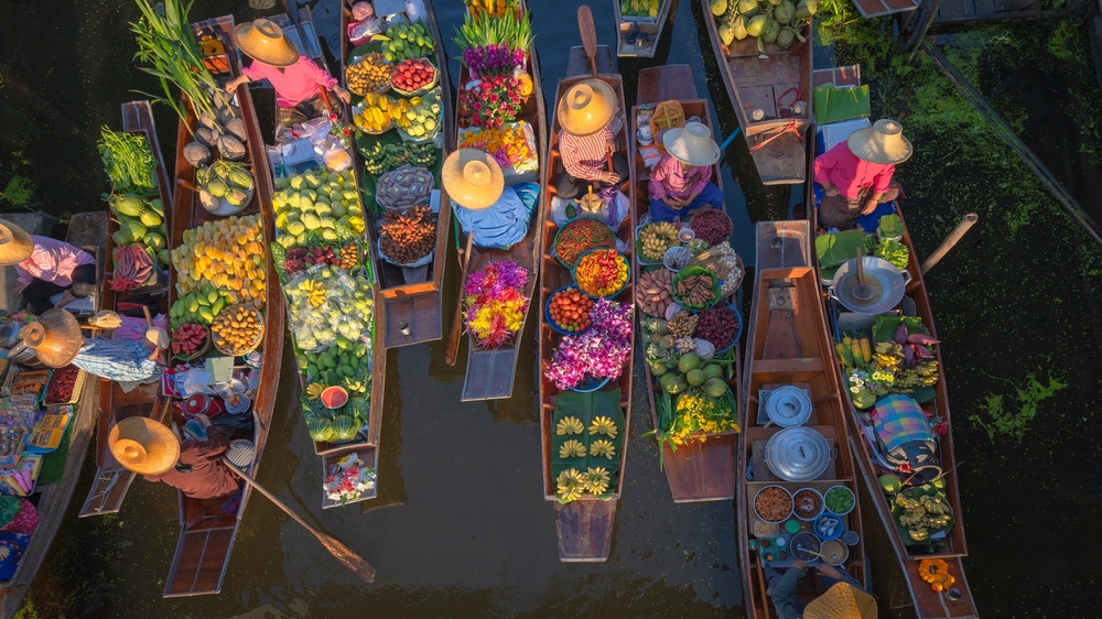 Chợ nổi Damnoen Saduak