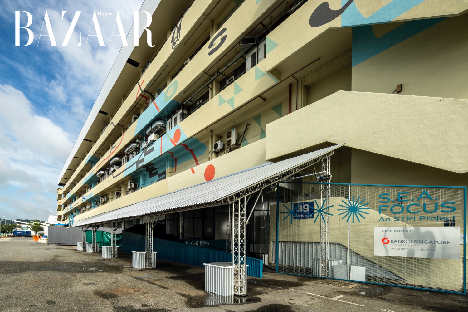Lối vào S.E.A. Focus 2025. Ảnh: Darren Soh.