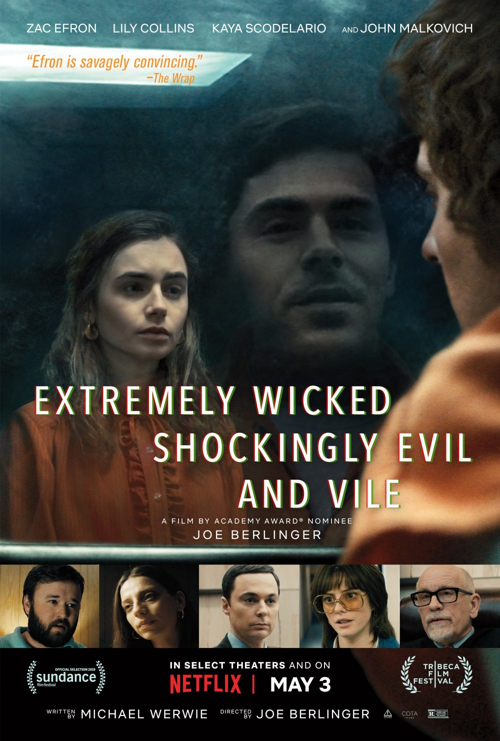 Phim của Kaya Scodelario: Kẻ cuồng sát biến thái - Extremely Wicked, Shockingly Evil and Vile (2019)