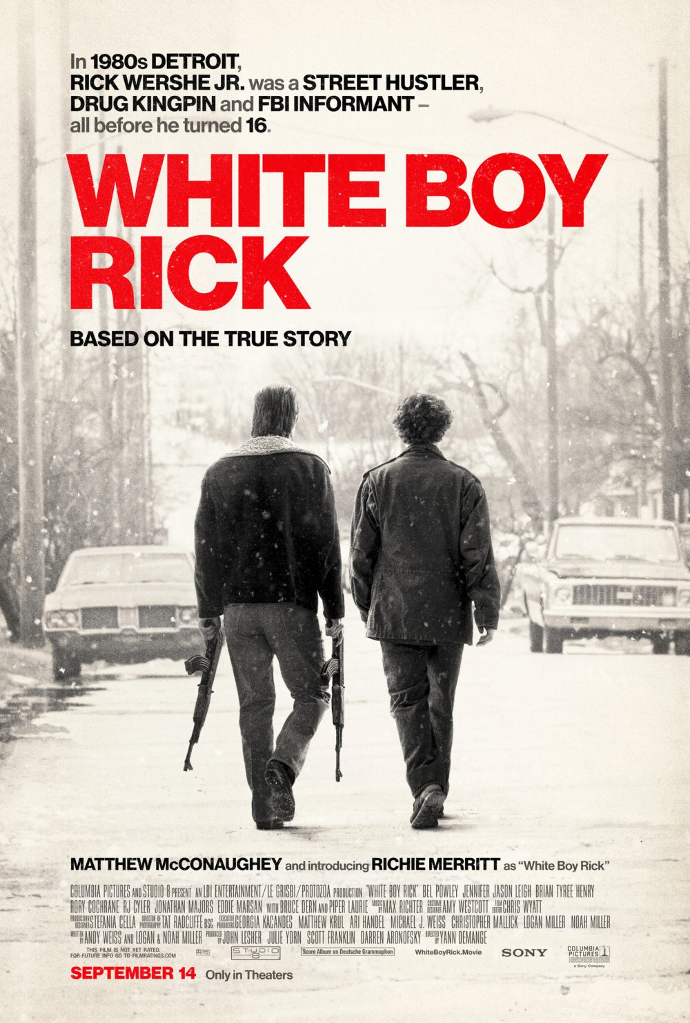 Các phim và chương trình truyền hình có sự tham gia của Matthew McConaughey: White boy rick (2018)