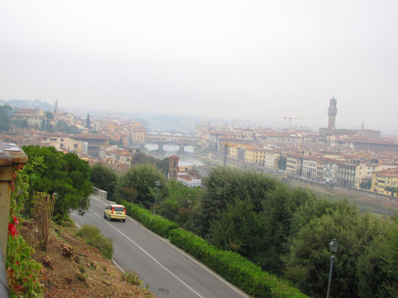 Cảnh quan từ đỉnh Piazzale Michelangelo