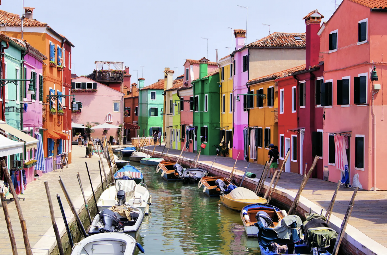 Đảo Burano – Bức tranh màu sắc giữa Venice
