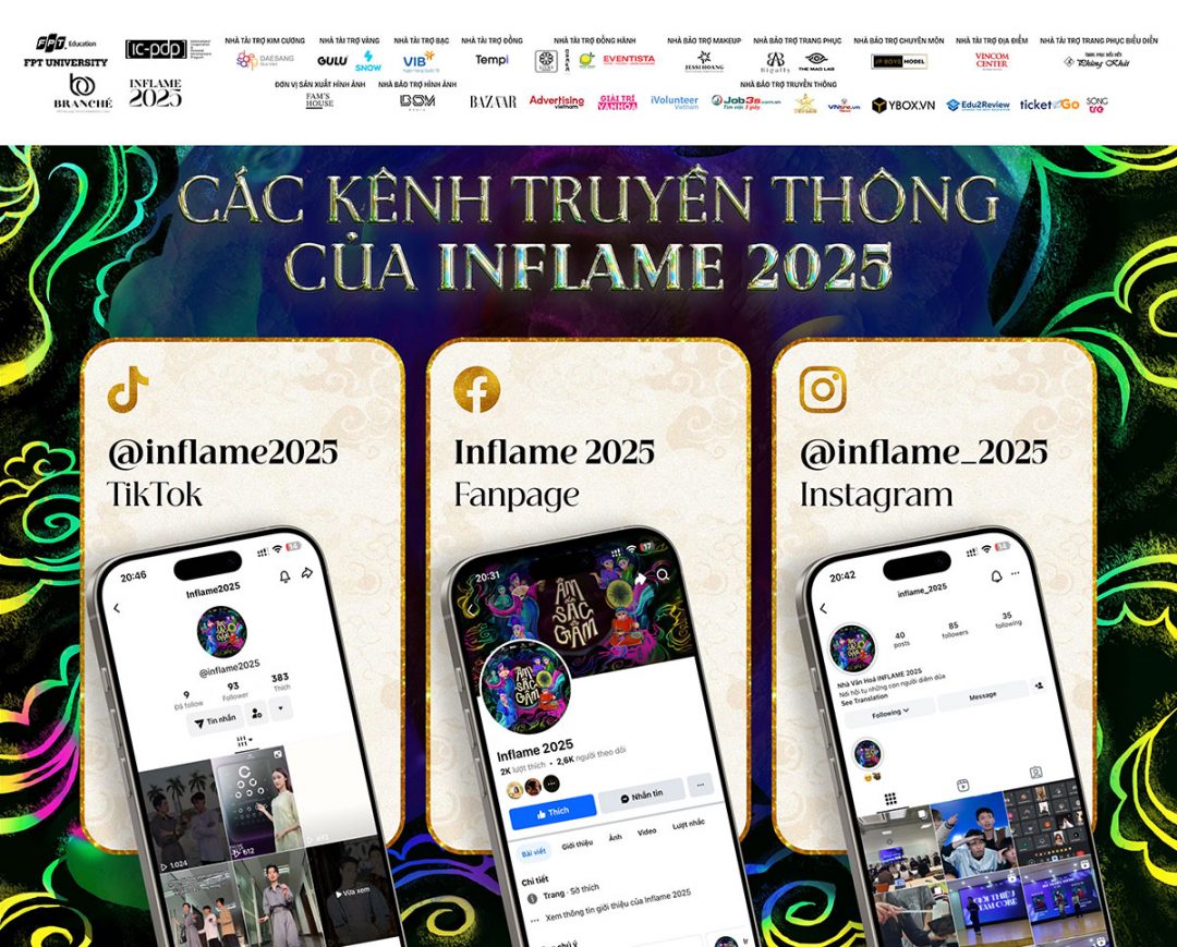 Inflame Move Show thời trang INFLAME 2025: Âm sắc gấm | Harper's Bazaar Việt Nam