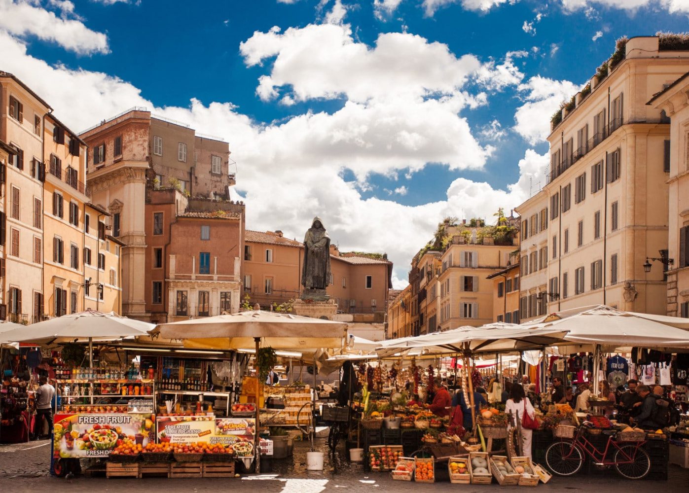 Campo de’ Fiori – Điểm tụ họp sôi động nhất tại Rome