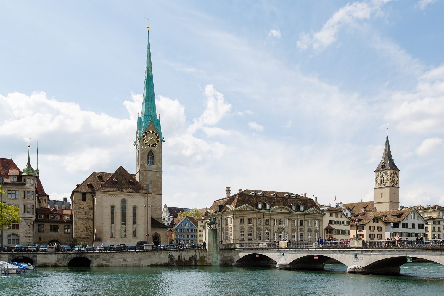 Cầu Münsterbrücke, Zurich
