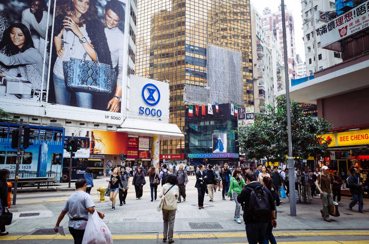 Những trung tâm mua sắm cao cấp ở Hồng Kông: SOGO Hong Kong