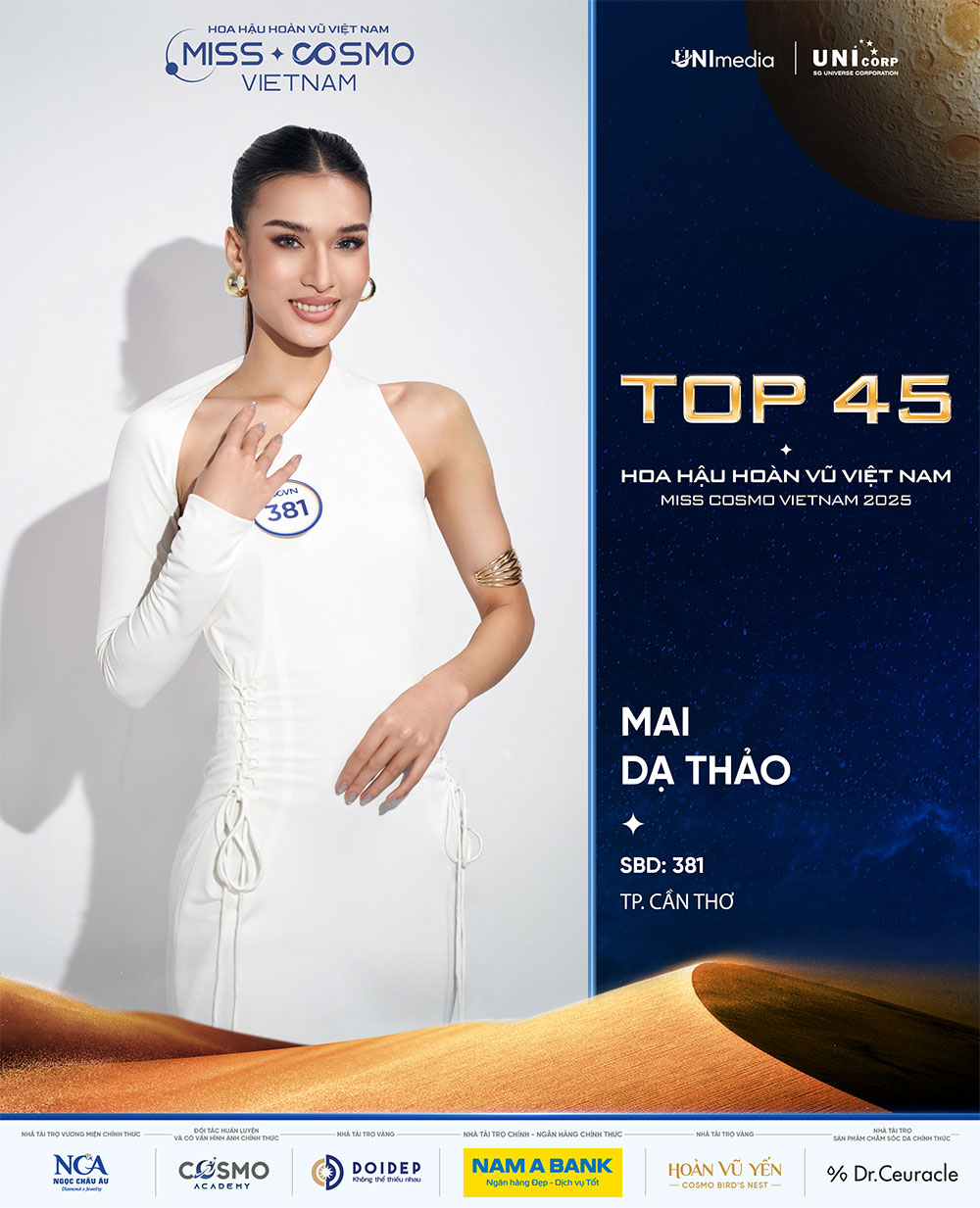 Top 45 Hoa hậu Hoàn vũ
