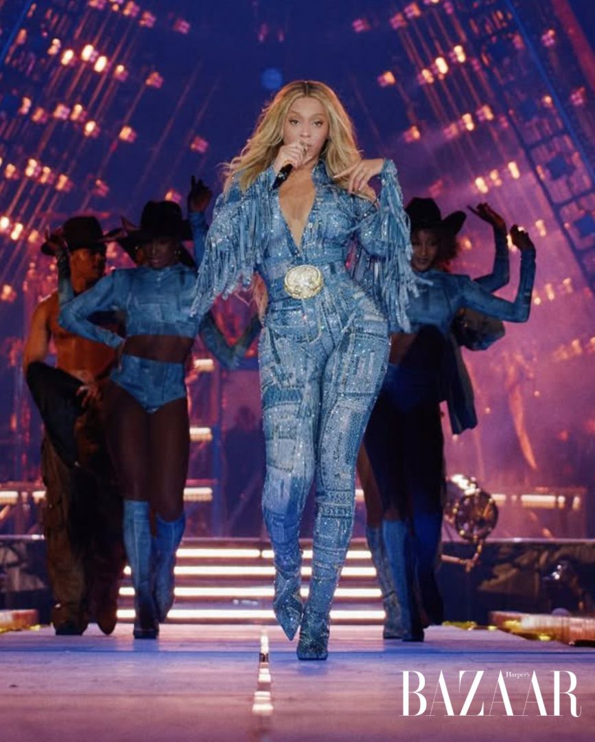 Thời trang cao bồi triệu đô Beyoncé tại concert Cowboy Carter | Harper ...