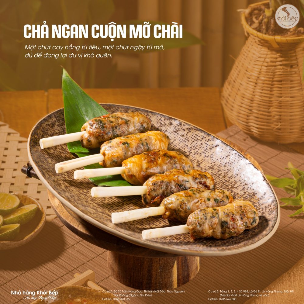 Khói Bếp - nhà hàng ăn tối ngon ở Hải Phòng