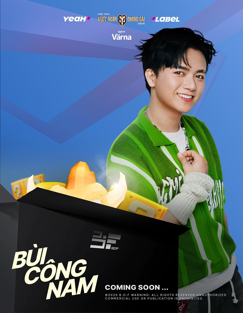 Nhóm nhạc B.O.F gây tò mò khi công bố hình ảnh debut trong teaser No Fair