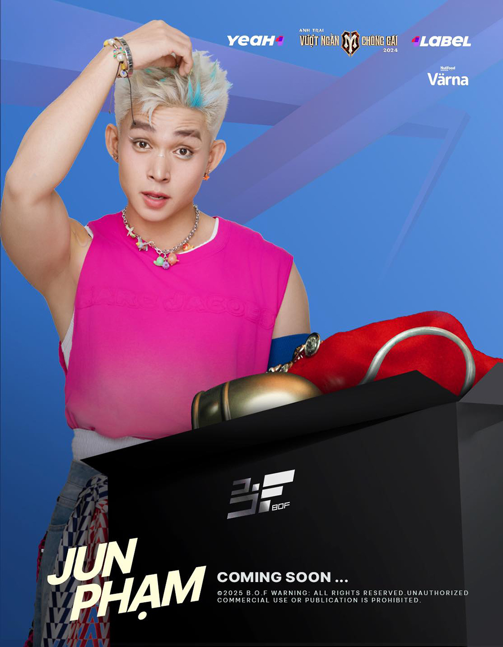 Nhóm nhạc B.O.F gây tò mò khi công bố hình ảnh debut trong teaser No Fair