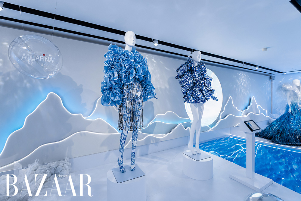 Triển lãm Thời trang và Tương tác Nghệ thuật Aquafina Art of Purity có gì hot?
