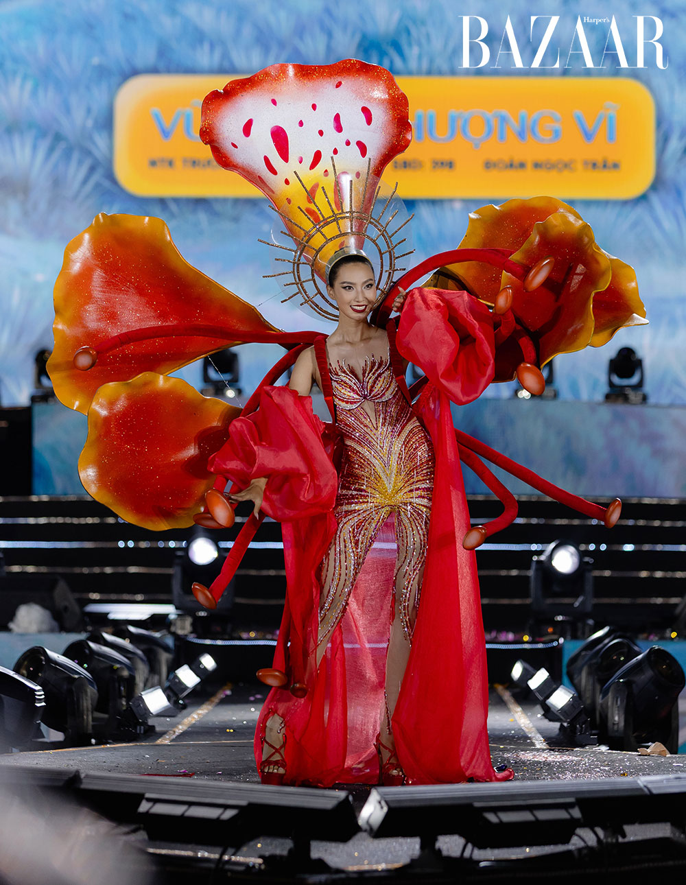 Mlee, Thể Thiên, “Anh tài” Bùi Công Nam khuấy động Miss Cosmo Carnival tại Nha Trang
