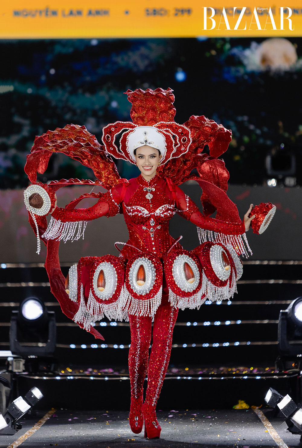 Mlee, Thể Thiên, “Anh tài” Bùi Công Nam khuấy động Miss Cosmo Carnival tại Nha Trang