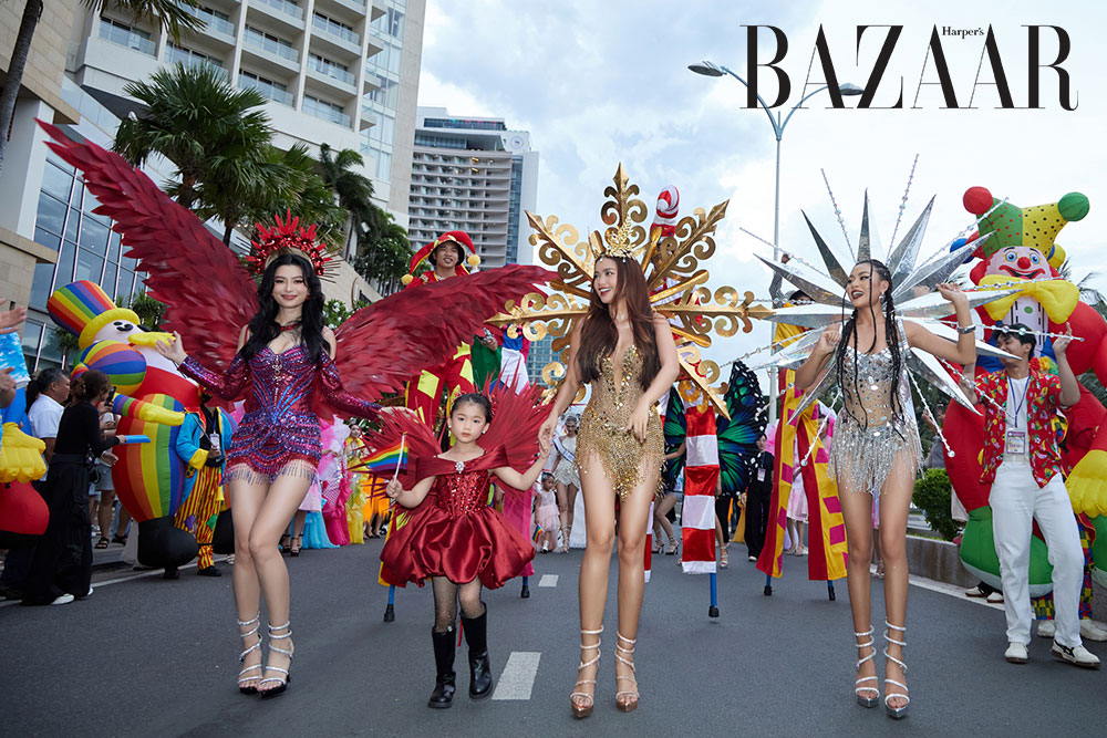 Mlee, Thể Thiên, “Anh tài” Bùi Công Nam khuấy động Miss Cosmo Carnival tại Nha Trang