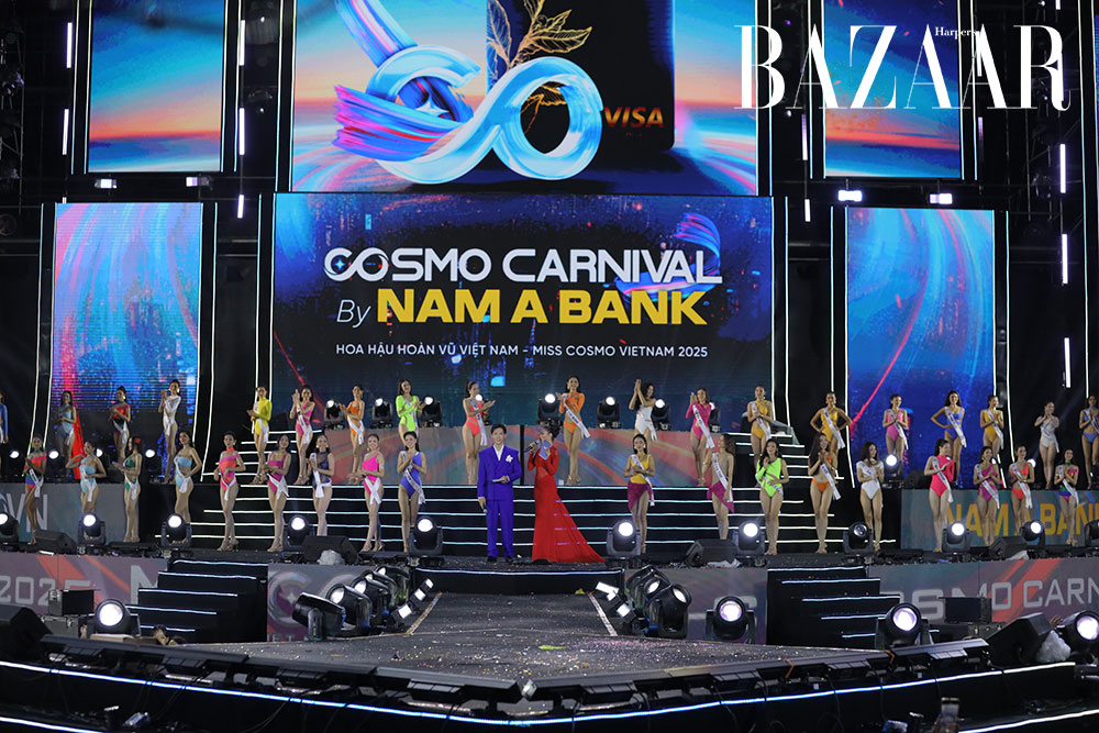 Mlee, Thể Thiên, “Anh tài” Bùi Công Nam khuấy động Miss Cosmo Carnival tại Nha Trang