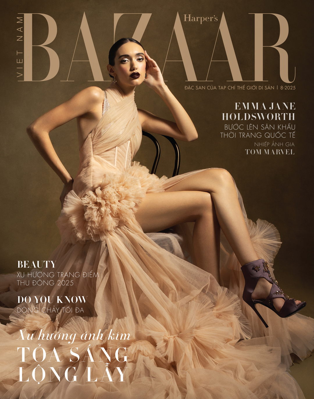 Emma Jane Holdsworth, Bazaar Việt Nam, 8/2025