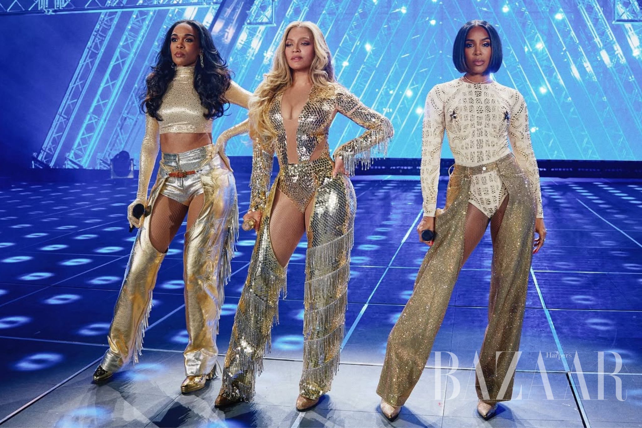 Khoảnh khắc Beyoncé cùng các thành viên Destiny’s Child tái hợp tại Las Vegas, nơi ba biểu tượng của R&B viết tiếp một chương mới bằng những giai điệu bất hủ. Ảnh: Instagram @beyonce