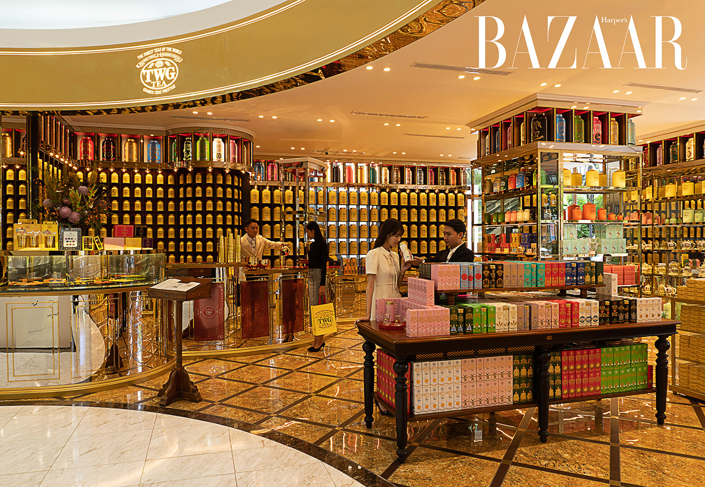 Thương hiệu danh tiếng TWG Tea ra mắt cửa hàng Flagship tại Diamond Plaza