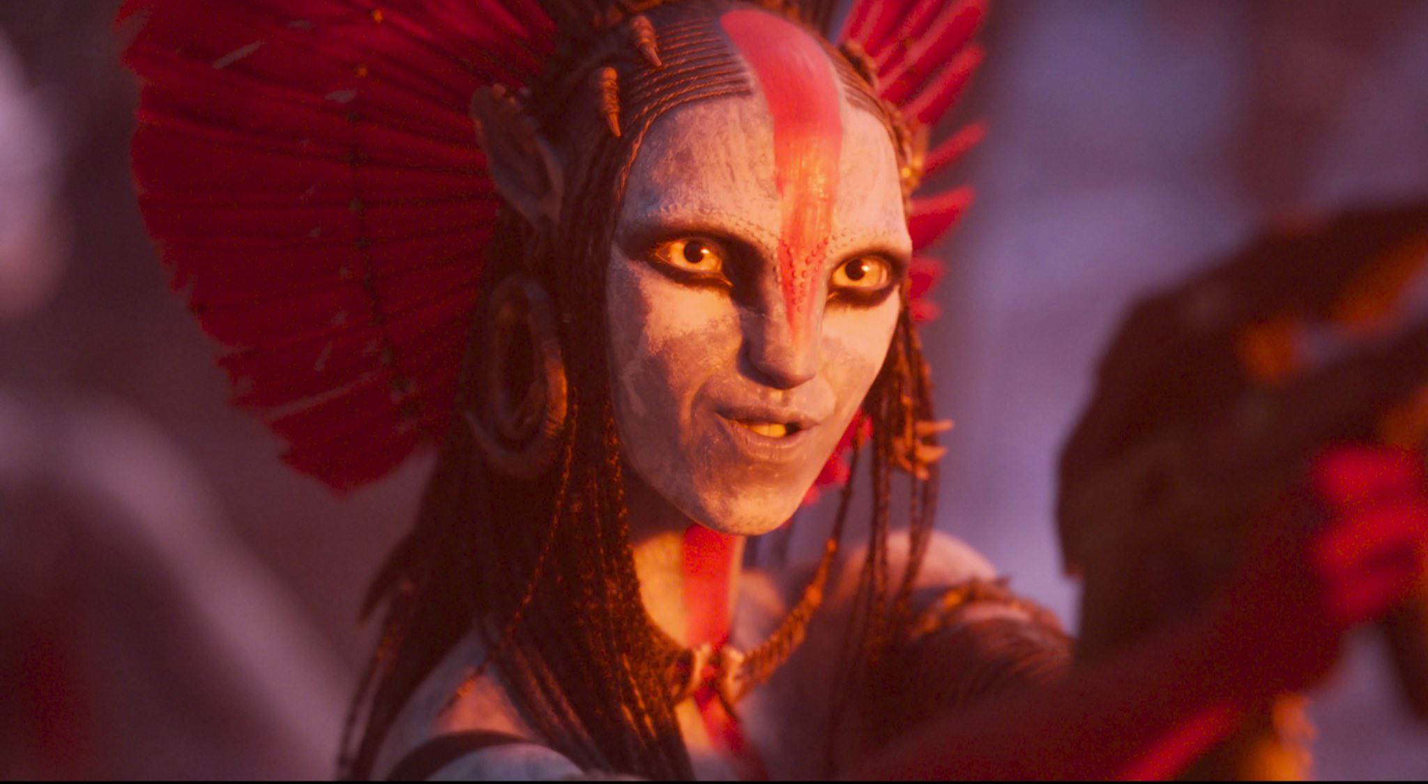 Thủ lĩnh của Ash People (Người Tro Tàn) – Varang (do Oona Chaplin thủ vai). Ảnh: Fire and Ash