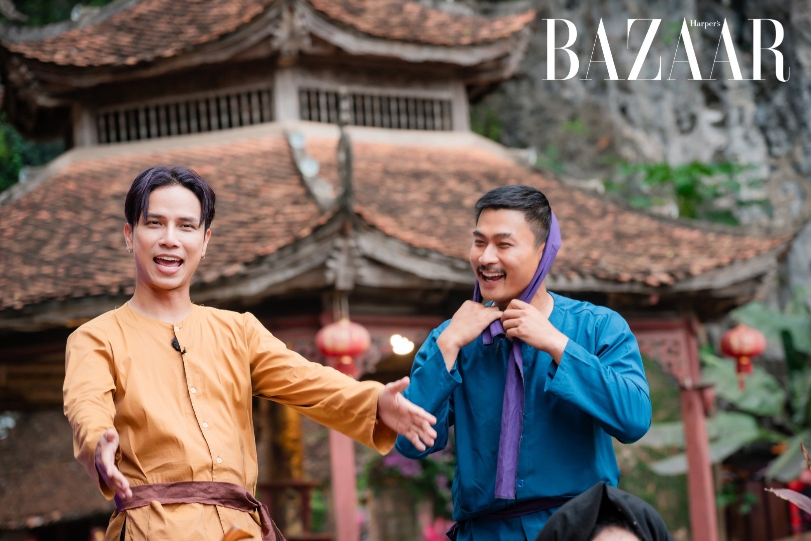 Bố ơi mình đi đâu thế? tập 9: Dàn cast lần đầu hát xẩm, xay bột làm bánh đa