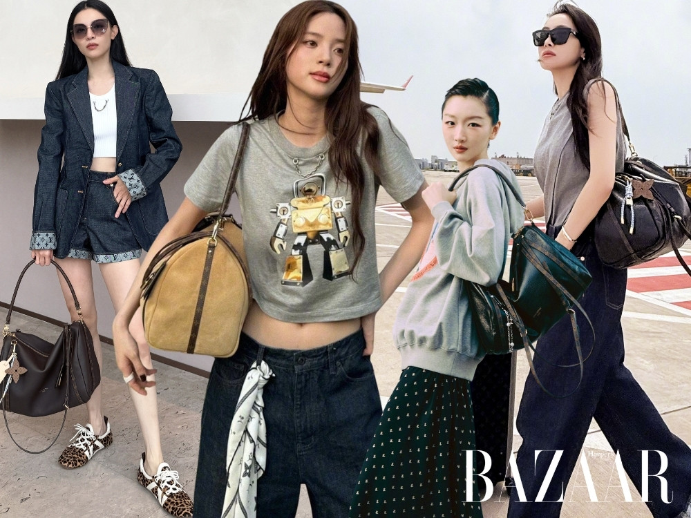 Dàn mỹ nhân Trung lăng xê túi Louis Vuitton Express cho chuyến du lịch ngày hè
