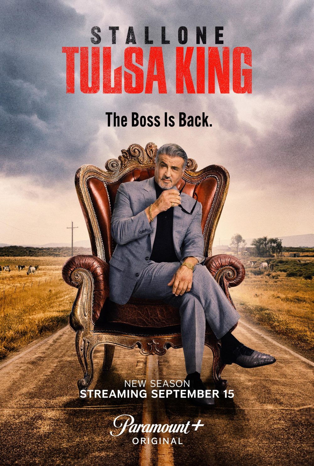 Các tập phim có sự tham gia của Sylvester Stallone: Ông trùm vùng Tulsa – Tulsa King (2022-2024)