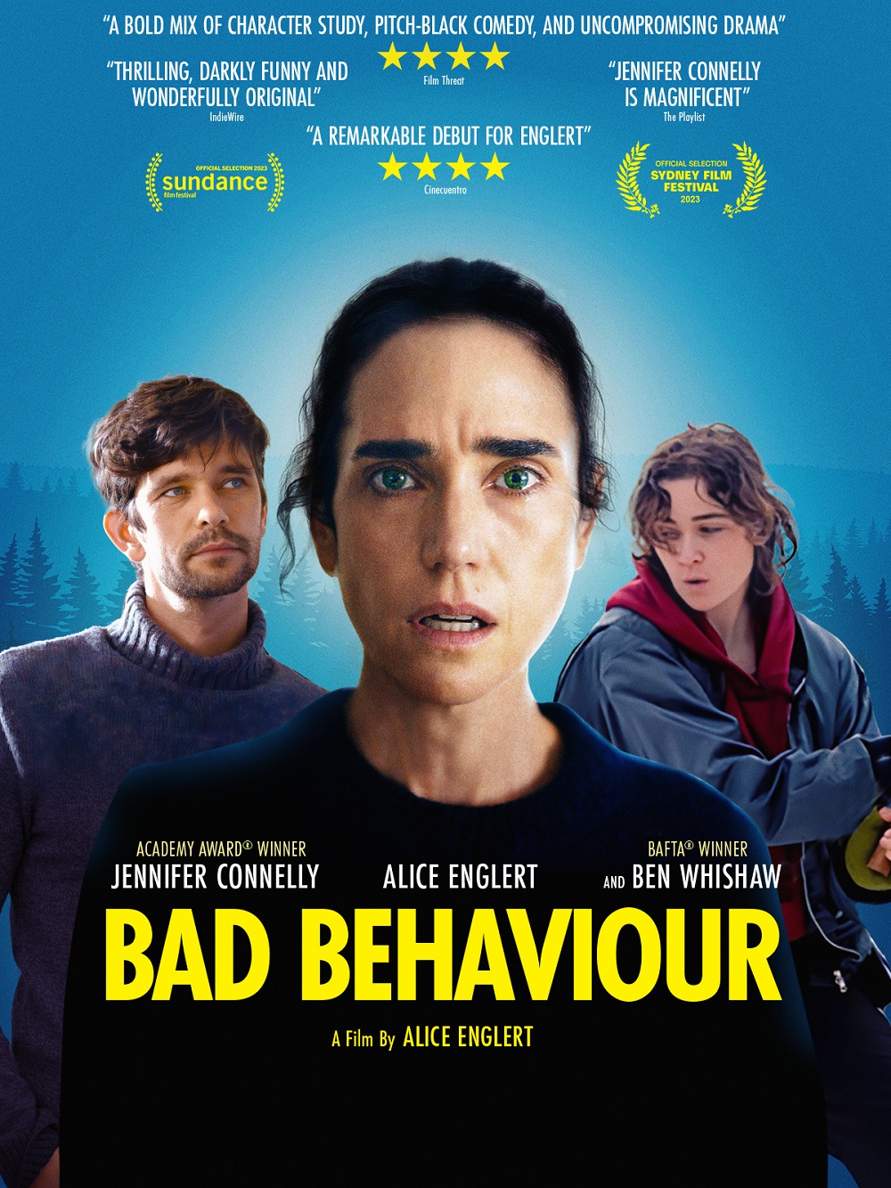 Các tập phim có sự tham gia của Jennifer Connelly: Bad behaviour (2023)