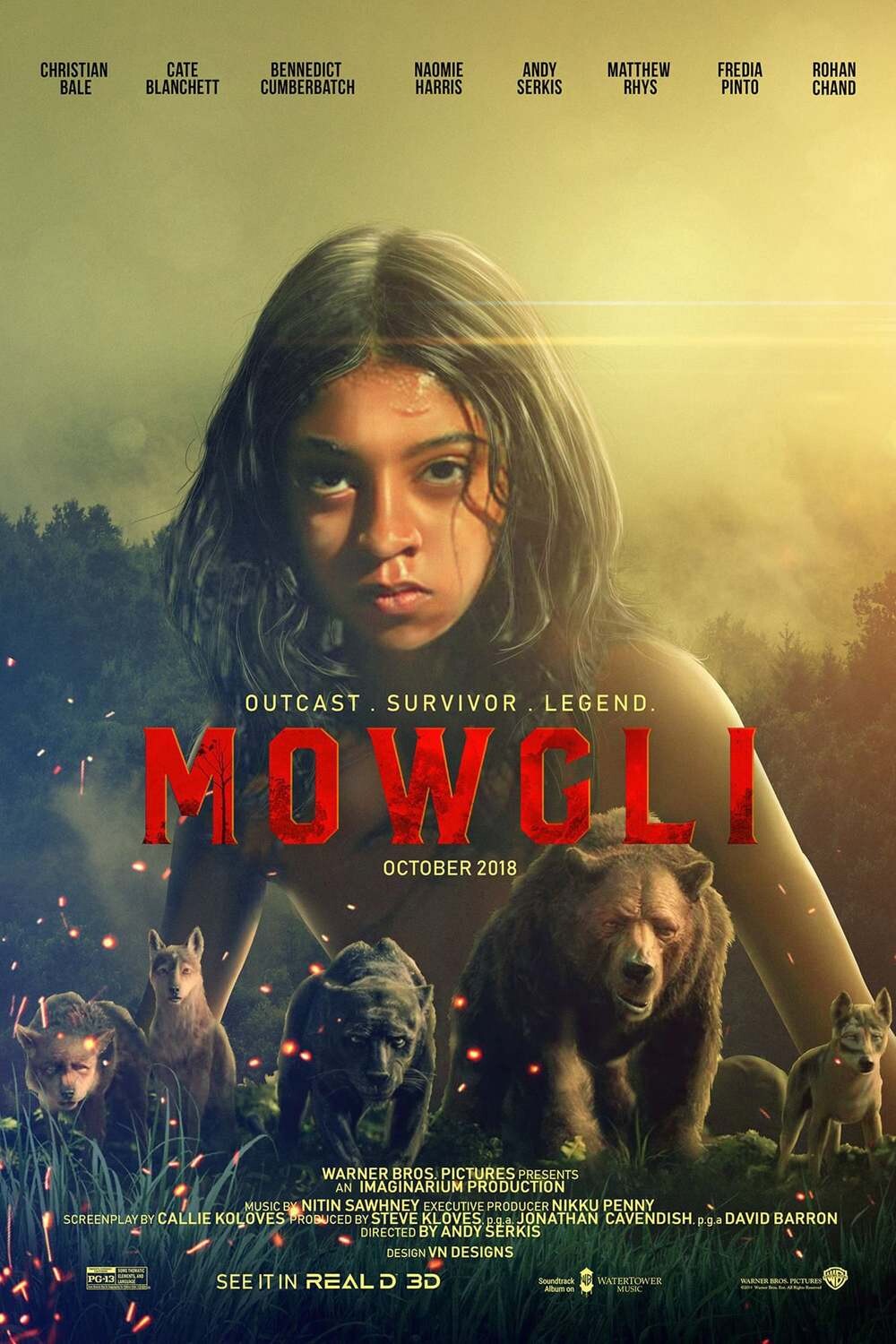 Mowgli: Huyền thoại rừng xanh – Mowgli (2018)