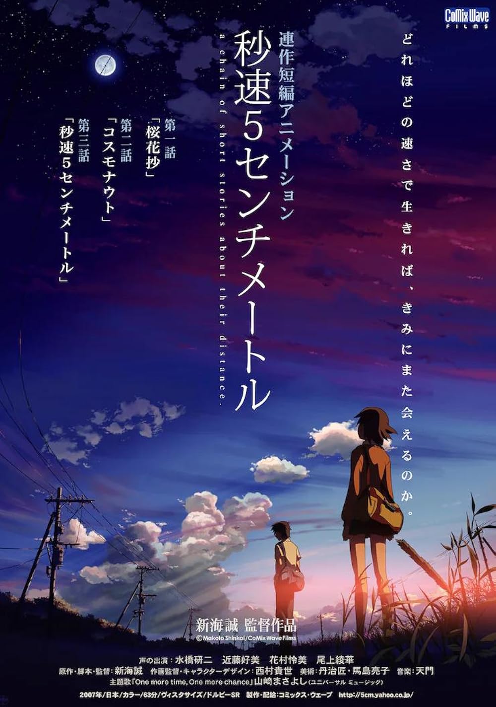 5 centimet trên giây – Byôsoku 5 senchimêtoru (5 centimeters per second, 2007)