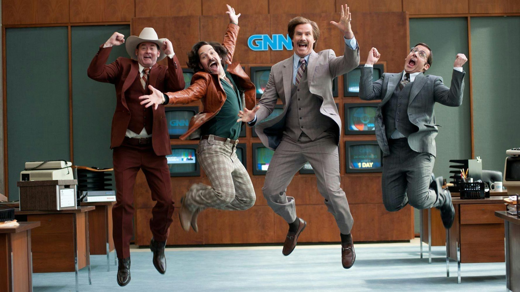 Phim Jim Carrey đóng: Huyền thoại tiếp diễn – Anchorman 2: The legend continues (2013)